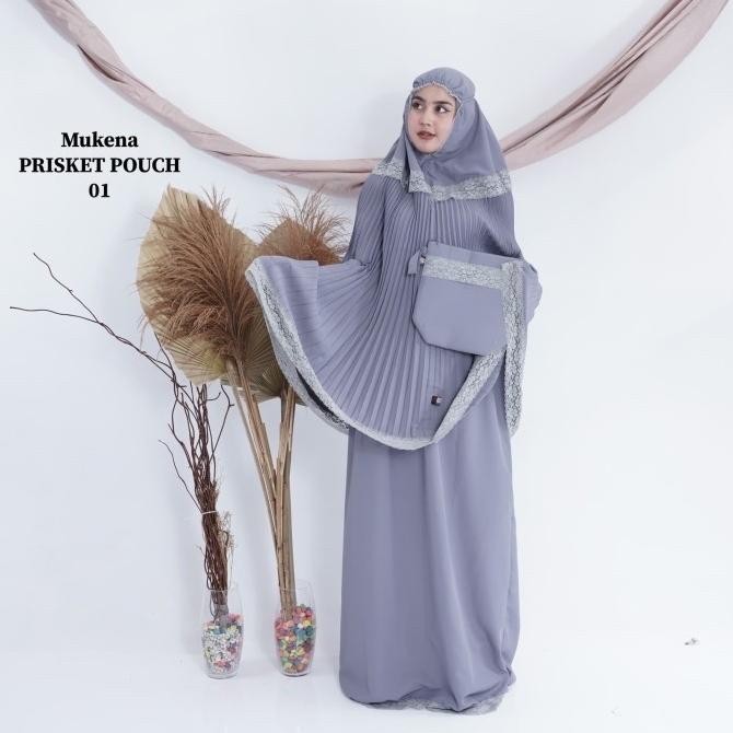 MUKENA CANTIK PRISKET RAJUT WHD KATUN MIKRO Terlaris