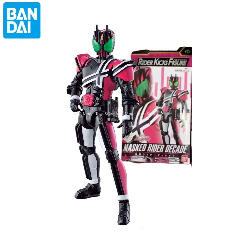 TQS Original Bandai RIDER KICK'S FIGURE RKF Tokusatsu Kamen Rider Masked Rider Decade Action Figure 