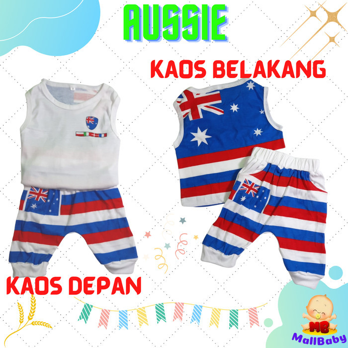 Baju Anak Bayi Laki Laki 6 Bulan 1 2 Tahun Setelan Singlet Kutung Bayi