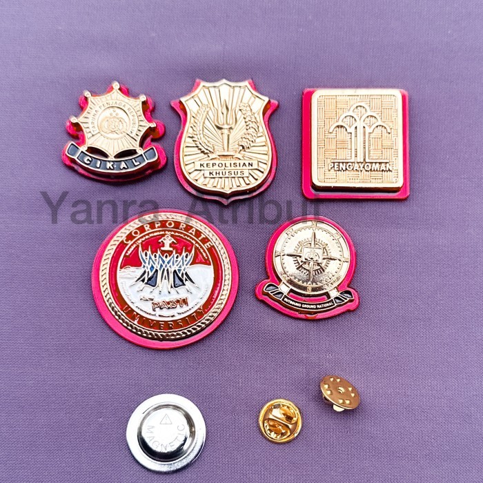 Pin Brevet Pengayoman Kemenkumham / Cikal / Kami Pasti / Outbond / Pin Polsus Kumham Pengayom