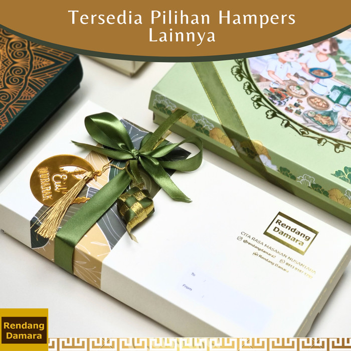 

PROMO !!! SALE TERLARIS PARSEL LEBARAN HAMPERS EID MUBARAK PARCEL MAKANAN RENDANG DAMARA READY