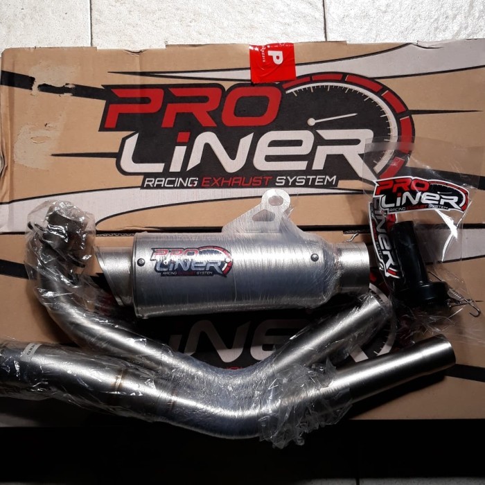 KNALPOT PROLINER ORIGINAL MX KING MX 150 CC TR1R SHORT TITAN PRO LINER
