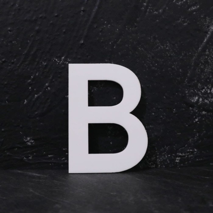 Huruf Akrilik | Tinggi 30 cm