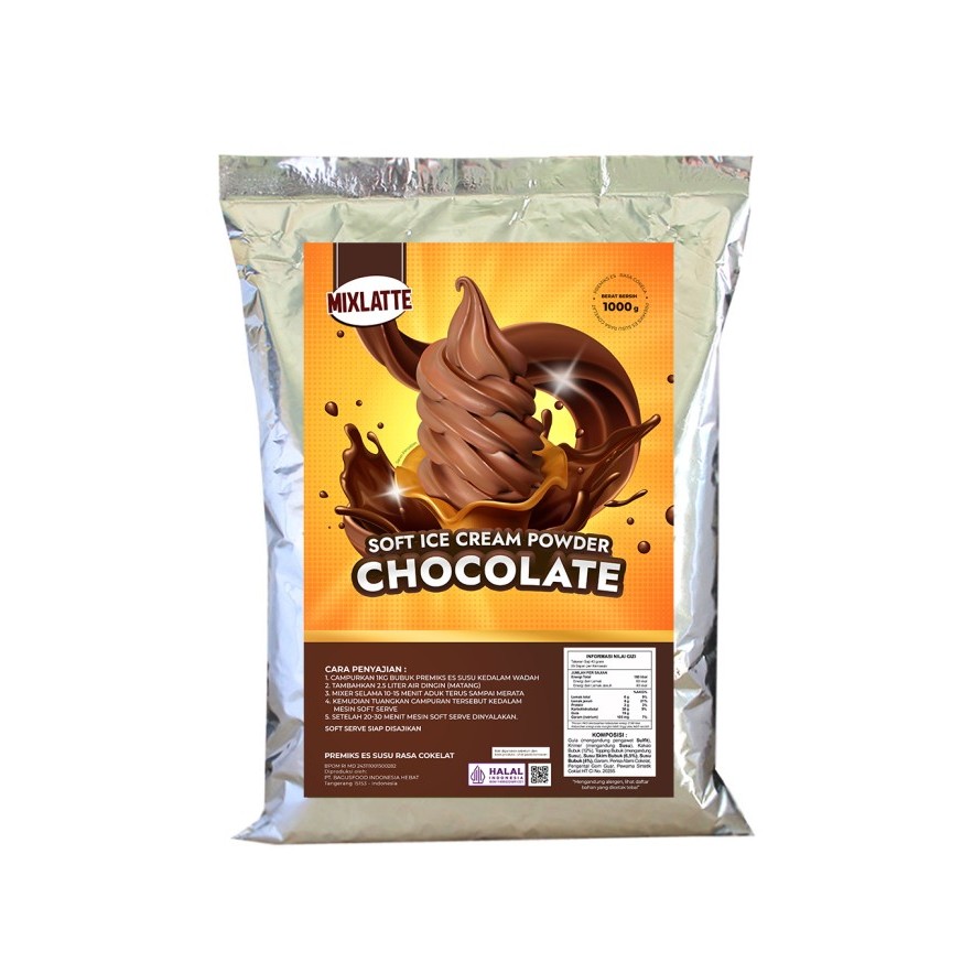

Produk Terbaru Bubuk Chocolate Soft Ice Cream 1 Kg Cod