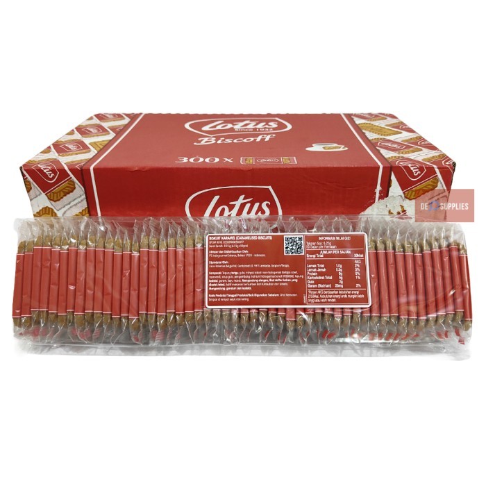 

Produk Terbaru Lotus Biscoff 50Pcs X 6 - Biskuit Karamel Biscof Belgium 1 Karton 312.5Gr Biscuit