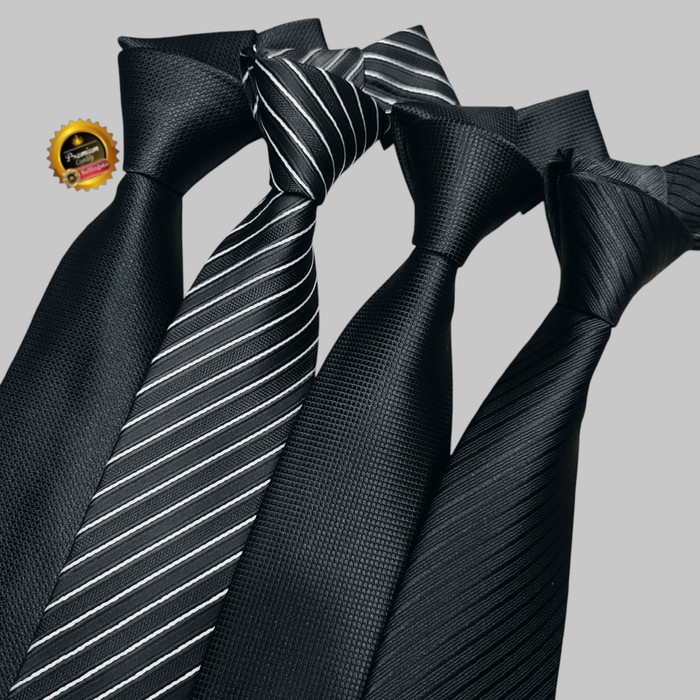 dasi pria hitam polos dasi kantor dasi pria dasi hitam
