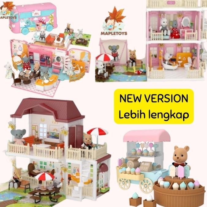 Koala Diary Doll House - Koala Town House mainan koala doll house