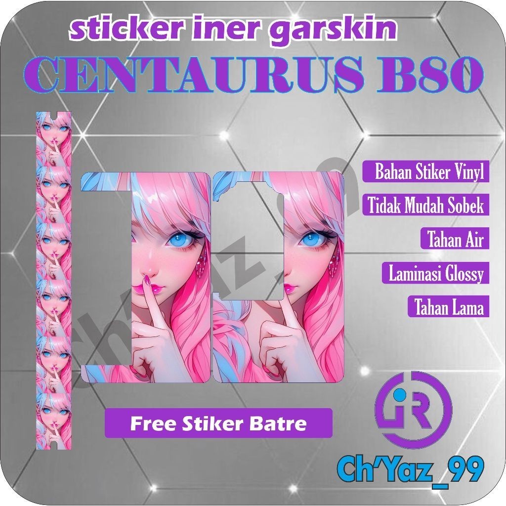

Premium Cut - Chyaz99 Product B80 Iner K Garskin Stiker / Case Custom Terlaris 2PCS/ Fullbody