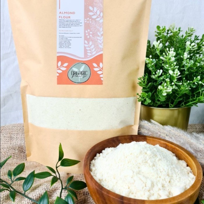 

BARANG TERLARIS Almond Flour / Tepung Almond Organic Paradise 1 KG PREMIUM QUALITY