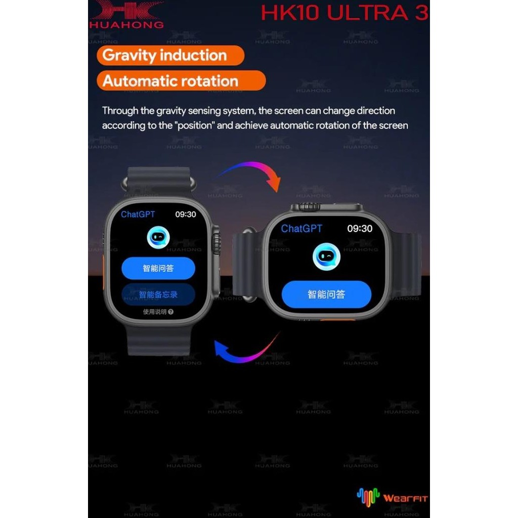 [PROMO][FREE ONGKIR] HK10 Ultra 3 GEN 8 Update Gen 2 Gen 3 Gen 6 HK9 Ultra 2 Max Smartwatch AMOLED 2