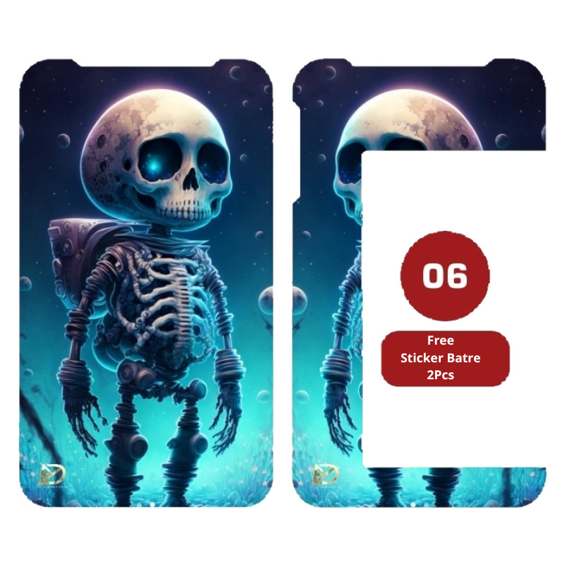 

Premium Cut - Resikoid Kertas M200 Cutting Best Quality 6 Garskin Stiker / Case Custom Terlaris 2PCS/ Fullbody