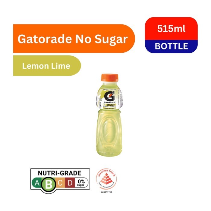 Gatorade Zero Sugar Sports Drink 515ml - Lemon Lime