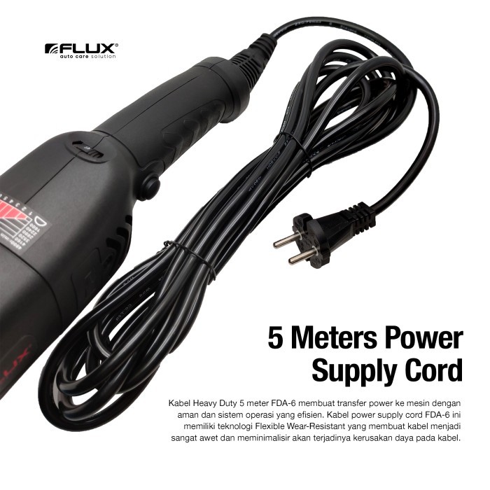 MESIN POLES DUAL ACTION - MESIN DA FLUX 6INCH TERBAIK DI KELASNYA