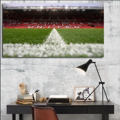 Tebaru Poster Dinding Old Trafford Man United A0 Berkualitas