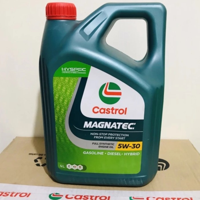 CASTROL MAGNATEC 5W-30 STOP - START KEMASAN 4 LITER ,ORIGINAL