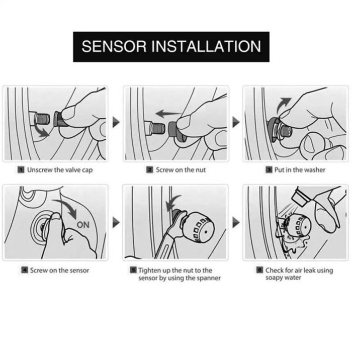 TPMS PENGUKUR TEKANAN ANGIN BAN MOBIL