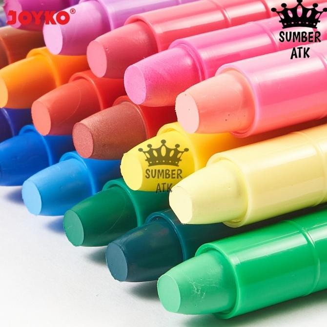 

SILKY CRAYON KRAYON HALUS JOYKO SLC-A WARNA 12 DAN 24 COLOR