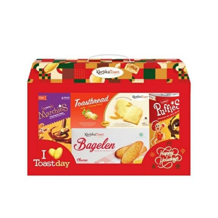 

Kartika Toast Hampers 4S Natal Dan Tahun Baru By Kartika Sari Parcel
