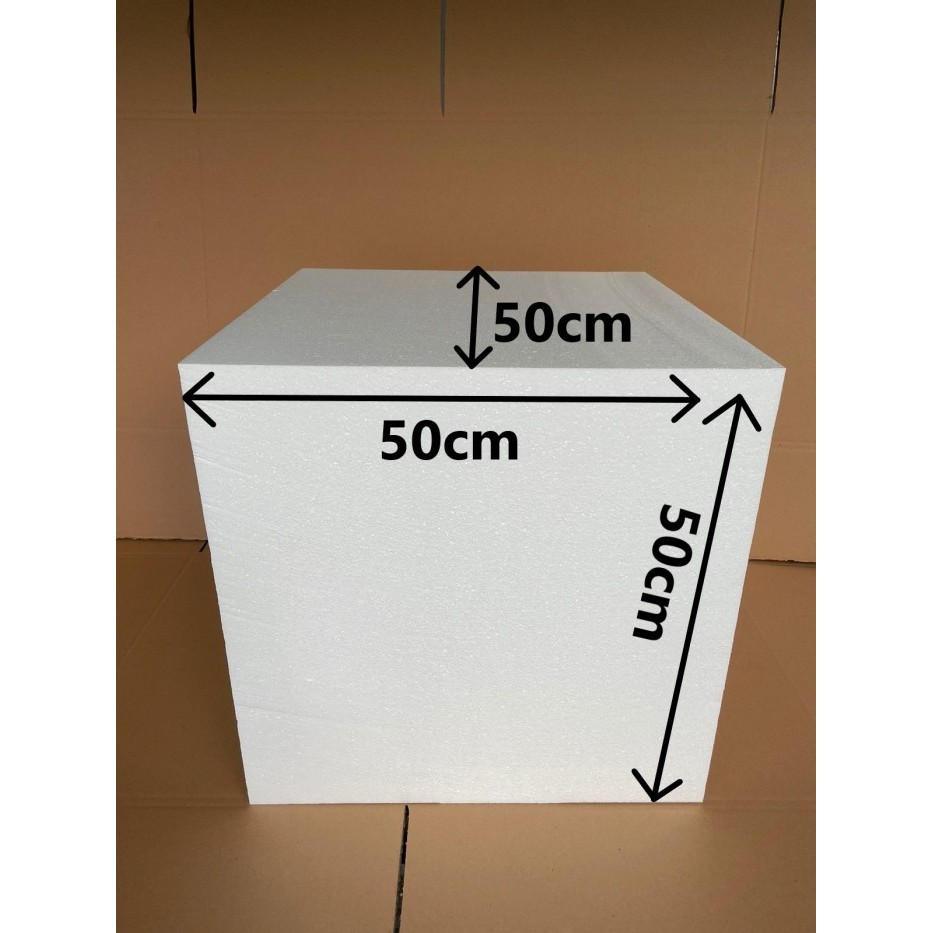 

Styrofoam Blok 50 x 50 x 50cm Styrofoam Kubus Styrofoam Kotak