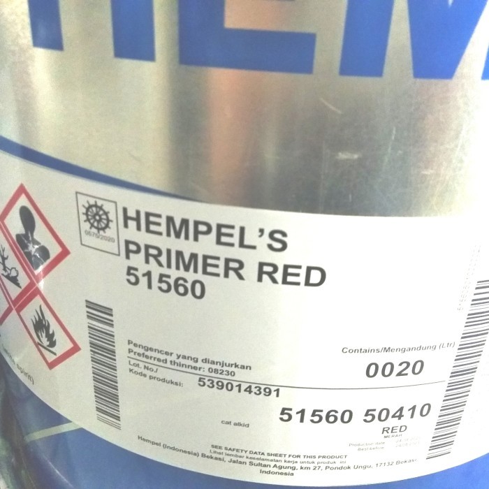 TERBARU CAT MARINE DASAR HEMPEL 20 LITER