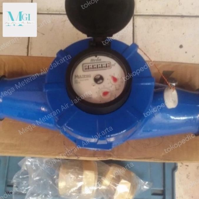 Water Meter Itron 1,5 Inch Kepala Hitam