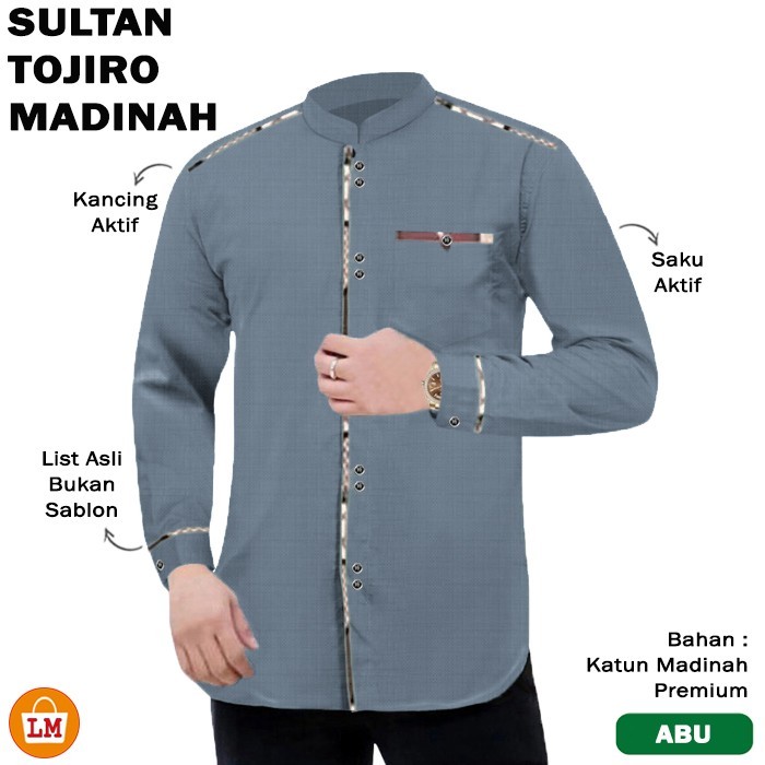 LM 23335 BAJU KOKO PRIA TERBARU 2021 SULTAN TOJIRO TERMURAH TERLARIS