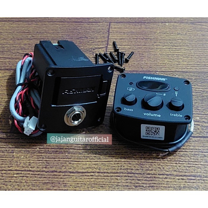 Preamp EQ Equalizer Gitar Akustik Elektrik Fishman Isys Mini Bebas Ongkir