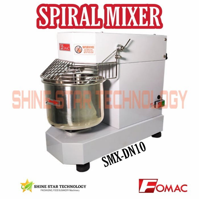 FOMAC SPIRAL MIXER Mesin Pengaduk Adonan 10L SMX-DN10 FOMAC