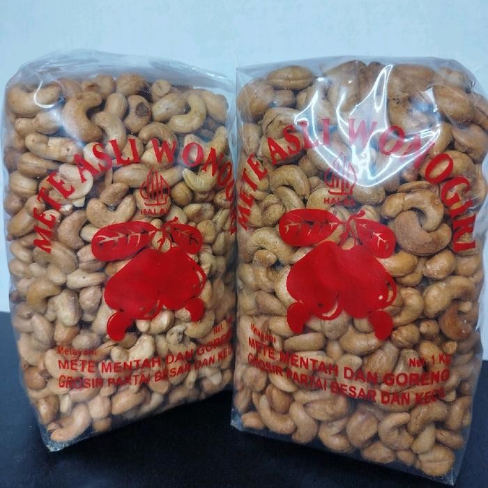 

KACANG METE SUPER GORENG GURIH BAWANG 1kg Snacks Khas Wonogiri
