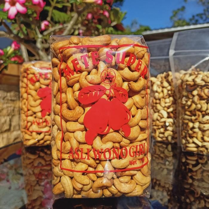 

Mete Jumbo Goreng Food OleH-Oleh Wonogiri Biji Besar Tanpa Lem/lim Bawang Camilan Snacks