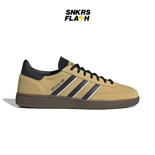 ADIDAS Handball Spezial Oat Black Sepatu Sneakers Pria - IF9014 - Size 45.3