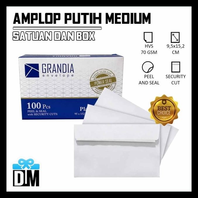 

=====] Amplop Uang Warna Putih Envelope Surat Angpao Paper Dengan Security Cu