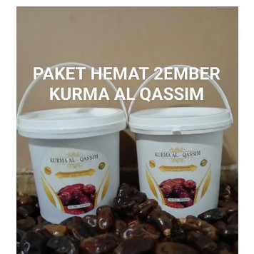 

Kurma ALQASSIM Kemasan Ember 700 g Al Qassim Kurma 700 gram