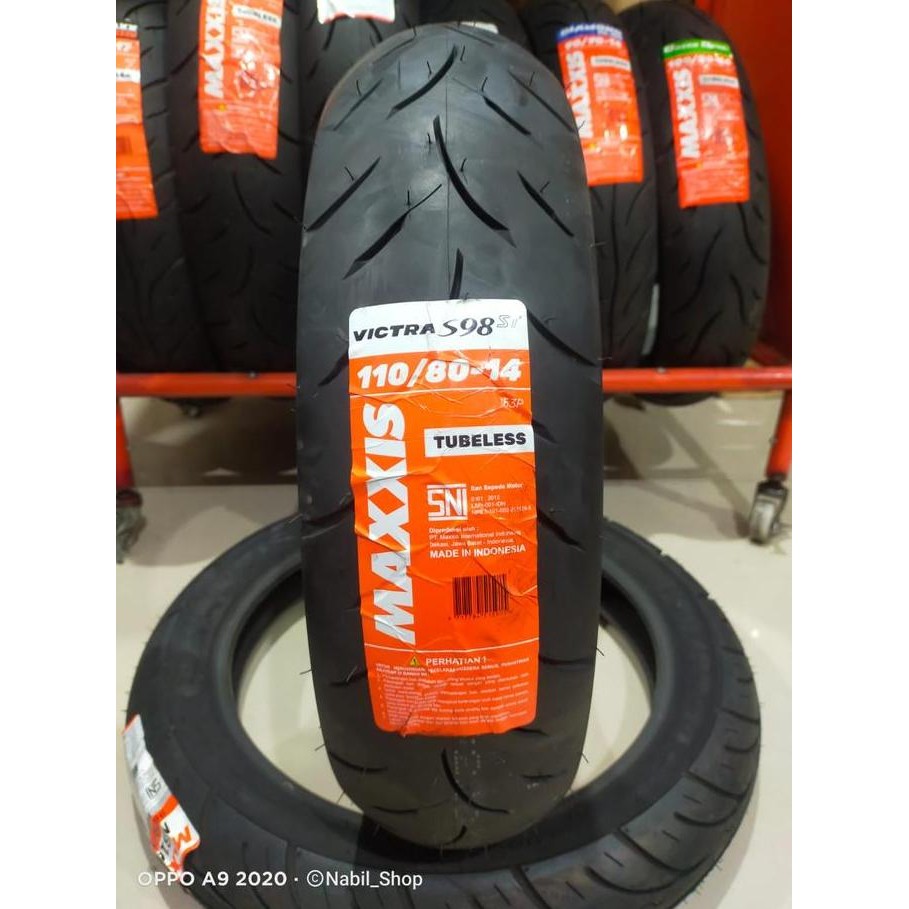 Paket Ban Pcx 160 110/80-14 Dan 130/70-13 Maxxis Victra Sepasang Ban Pcx 160 Adv 150