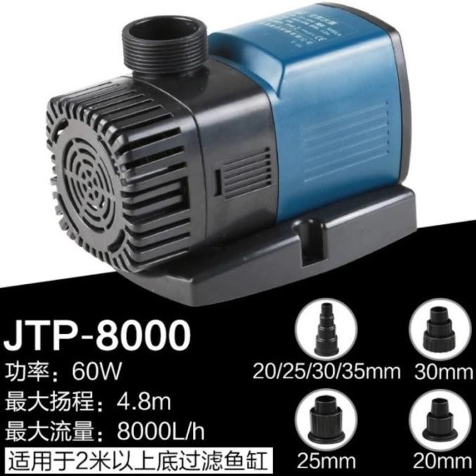 Diskon Pompa Air Sunsun Jtp 8000 Pro Kolam Ikan Koi Hemat Listrik