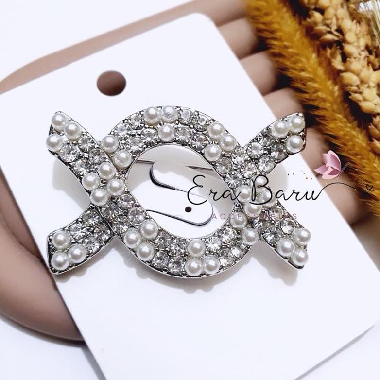 Promo Lebaran Bros Wearing Klamby / Bros Wk / Maddie Brooch / Bros Hijab / Bros Cantik / Bros Mutiar