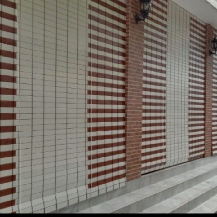 Promo Krey Tirai Gulung Outdoor Penahan Tampias Hujan Dan Panas Bahan Pvc Best Quality Asli 100%