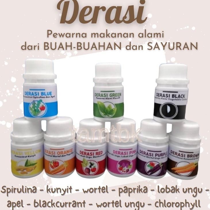 

Tamtb Derai Pewarna Maanan Natural Ala 30Gram