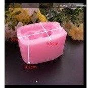 cetakan silikon puding coklat bayi besar