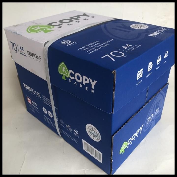 

Terlaris Kertas Hvs / Kertas Photocopy A4 70 Gr Ik Copy Paper / Copy Paper Good Quality