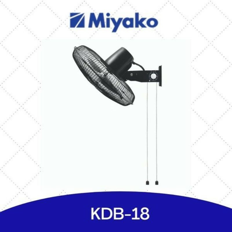 Miyako KDB-18 Industrial WallFan 18in Kipas Dinding Besi Miyako 18"