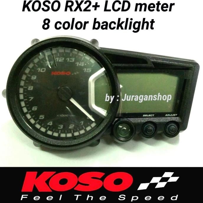 SPEEDOMETER RX2+ KOSO ORIGINAL DAN TERPERCAYA