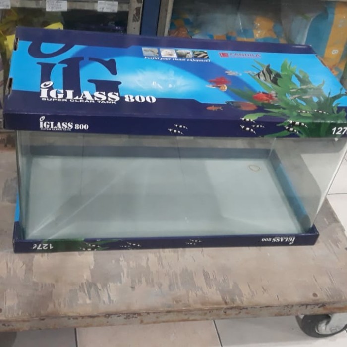 TERPERCAYA AQUARIUM BENDING KANDILA IGLASS 800