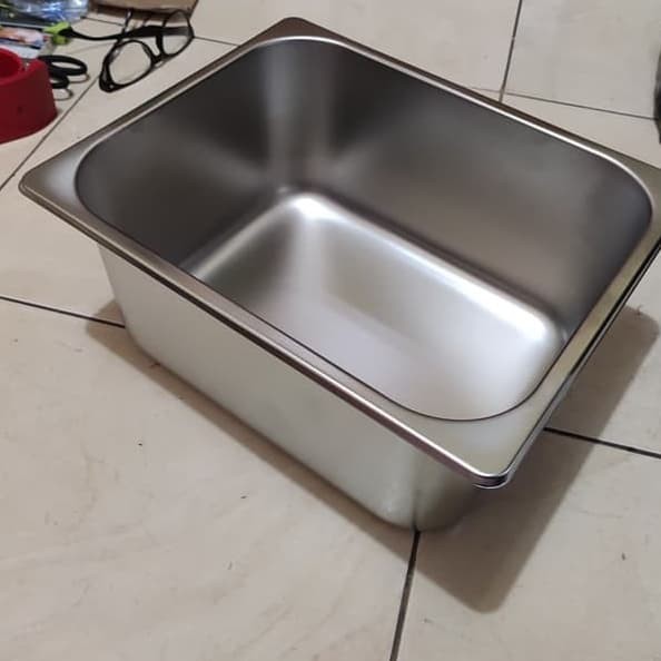Deep fryer pan / penggorengan kotak / wajan kotak / stainless