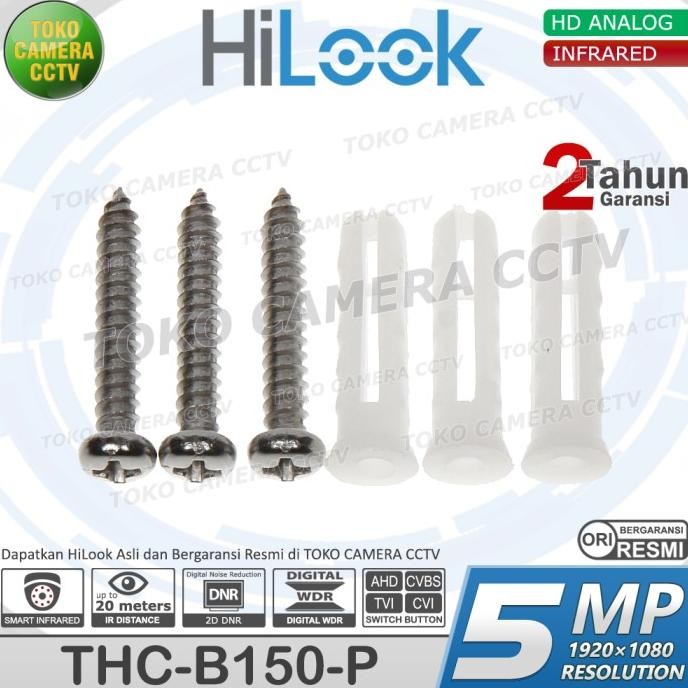 CAMERA CCTV HILOOK 5MP THC B150 P KAMERA CCTV OUTDOOR HILOOK 5MP