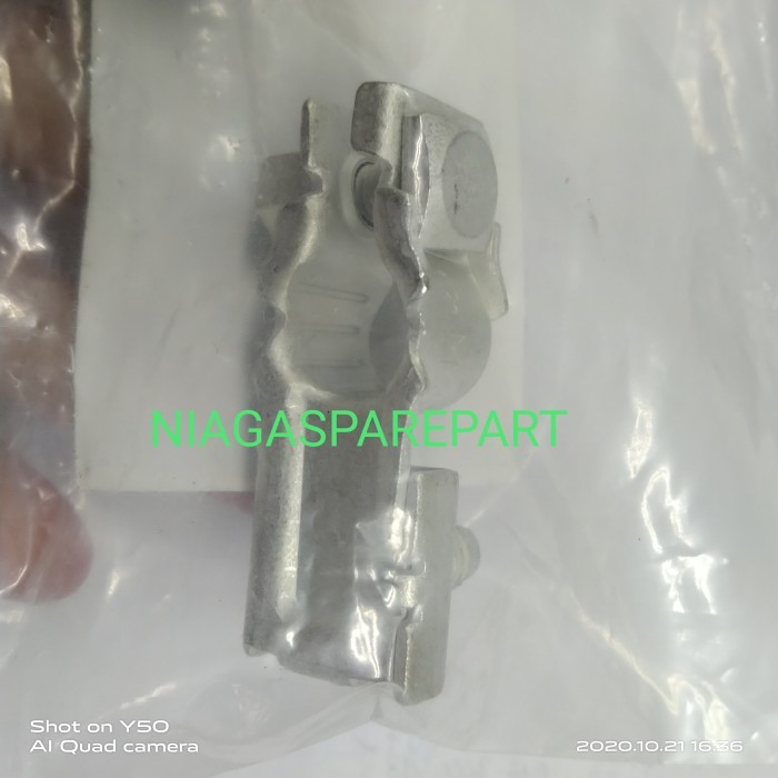 TERMINAL ASSY BATTERY T120SS - MR973900 MITSUBISHI ORIGINAL KEPALA AKI