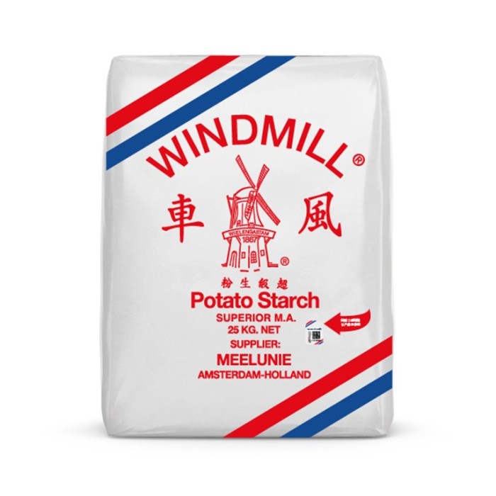 

POTATO STARCH WINDMILL 25 KG BAG - GOJEK GRAB ONLY / TEPUNG KENTANG