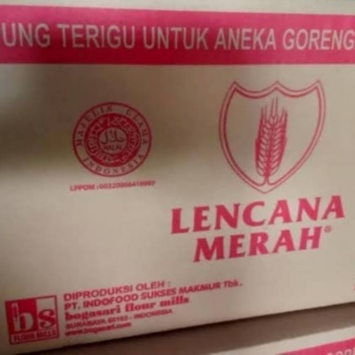 

TERIGU LENCANA MERAH 1KG KARTON