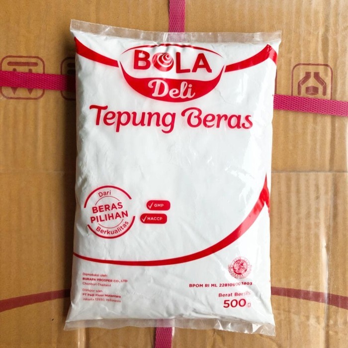 

TEPUNG BERAS BOLA 500GR X 20 BKS FROM THAILAND GOJEK / GRAB ONLY