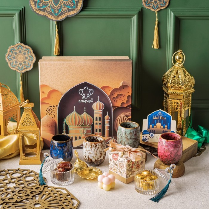 

HAMPERS LEBARAN - IKHLASS SERIES - GELAS PORCELEN 200ML